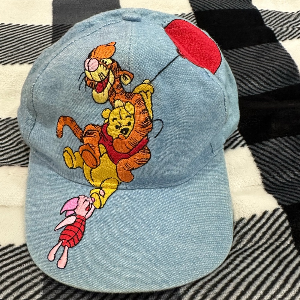 Vintage 90’s Embroidered Winnie the Pooh Denim Cap